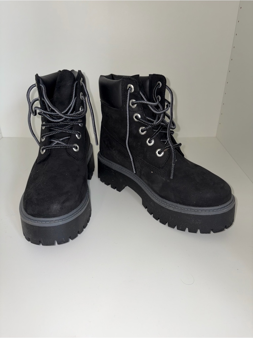 Timberland women’s stone street 6-inch waterproof platform boot